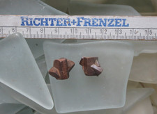 2 Staurolith Zwilling 60° Madagaskar Staurolit KreuzsteinSammlungsauflösung 7 g