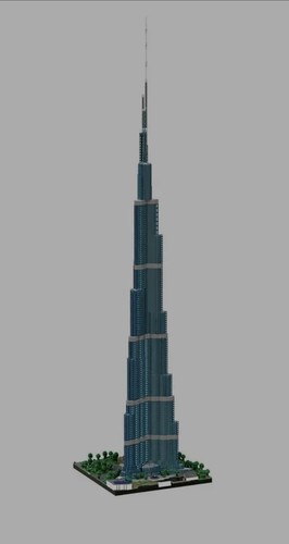 Bluebrixx special burj khalifa - bluebrixx,