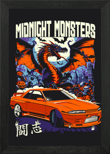 Mitternachtsmonster drache - mitternachtsmonster,