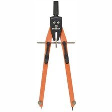 ECOBRA Schnellverstell-Zirkel duo Tec orange