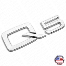 Audi Q5 OEM Chrome Rear Letter