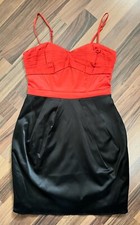 Lolita Kleid Burlesque XS H&M Schwarz-rot * Verführerisch*