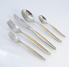 WMF Capri Gold Cromargan Besteck-Set 5 tlg. für 1 Person ( 1 von 12 Sets )