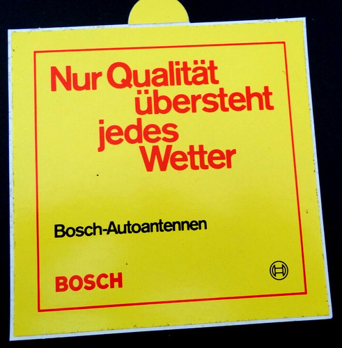 Werbe aufkleber bosch - werbe-aufkleber,