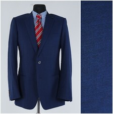 Herren Blazer Woking Knöpfe 38R UK Größe SOCI3TY Navy Blau Sport Mantel Jacke