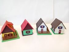Spur TT   4 Häuser  Siedlerhäuschen fertig gebaut