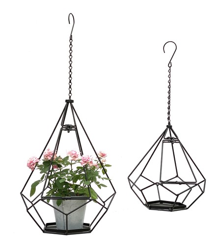 Blumenampel innen metall - blumenampel,