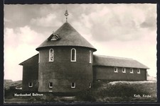 Baltrum, Ansichtskarte, Kath. Kirche 