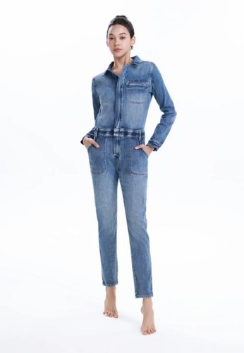 Melly damen jeans overall - melly, co