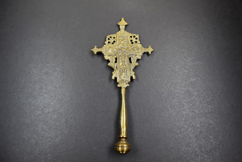 Antikes orthodoxes handkreuz - orthodoxes,
