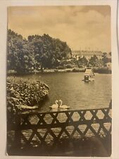 Ansichtskarte, Burg bei Magdeburg Flickschuteich ungelaufen