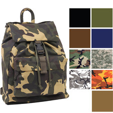 Canvas Day Pack Military Camo