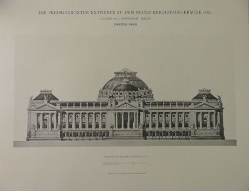 Reichstag entwurf kayser - reichstag,