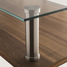 Barkonsole Thekenfuß Küchentheke Tresenfuß Tresenstütze 200 mm gerade Ø 50 mm