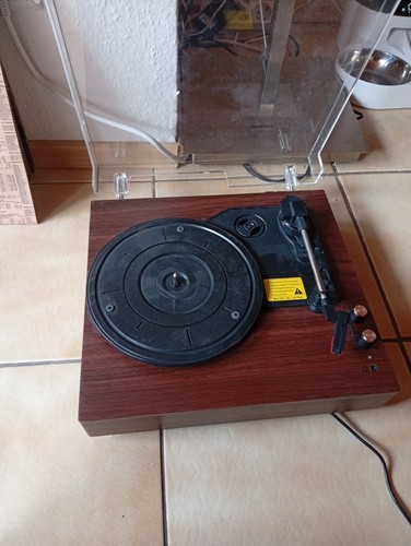 Plattenspieler mit platten - 11,