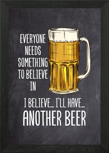 Bierliebhaber wanddeko - bierliebhaber,