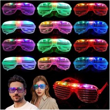 Led brille neon partybrille - led,