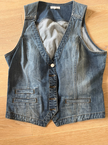 Sexy jeansweste blau washed - sexy,