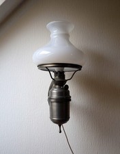 Vintage Wandleuchte aus Zinn