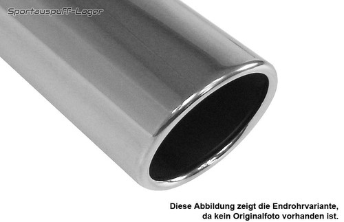 Fox edelstahl sportendrohr - fox,