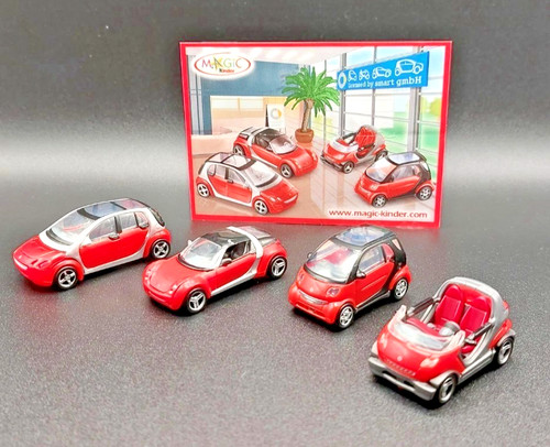 Komplettsatz smart rot autos - rot,