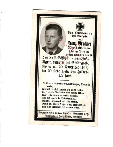 58480 sterbebild wk - sterbebild, 2,wk