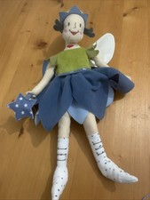 IKEA Sangtrast Elfe Fee Winged Fairy Puppe, Stoff, ca 40 cm