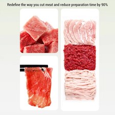 Fleisch Cutter Edelstahl Manuelle Schneidemaschine Shreding Dicing Mincing Versa