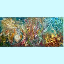 100 x 50 x4 cm Original HELEN