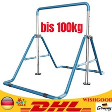 Gymnastik Bar bis 100kg Kinder Gym Turnreck Gymnastikstange Übung Kletterturm DE