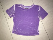 Rebel Trainingsshirt Eiskunstlauf mit Strass, Gr. ca. 128/134