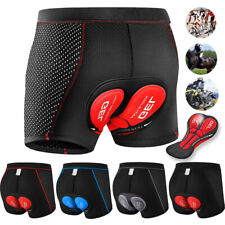 Fahrradhose Herren Damen 5D Gel Sitzpolster Radhose Radlerhose Unterhose Pants