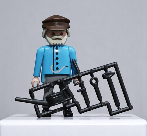 Playmobil figur zug - playmobil, bahnhof