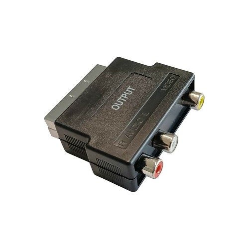 Scart adapter 3x - scart, av