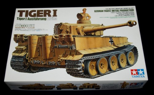 Tamiya 35227 tiger i - i, initial