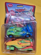 Disney Cars Auto "Carla Veloso und Rip Clutchgoneski" Pixar-Cars-2er Set-Metall