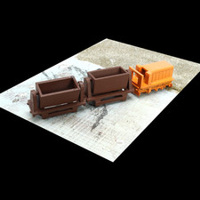 Spur TT Grubenbahn orange