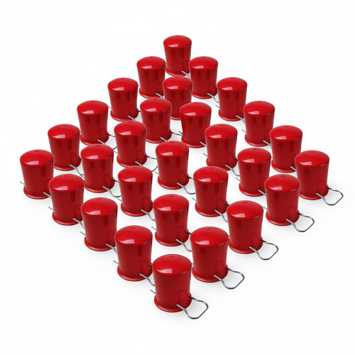 60x rote schutzkappen für - 60x,