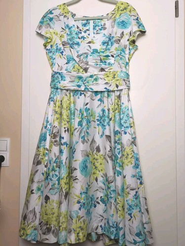 Midi kleid ausgestelltes - kleid,,