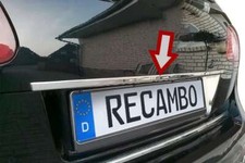 Edelstahl kofferraumleiste - edelstahl,