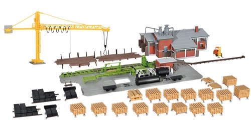 Kibri 39816 sägewerk mit - h0,