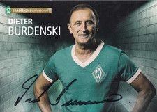 Autogramm - Dieter Burdenski