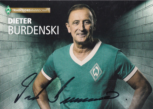 Autogramm dieter burdenski - autogramm,