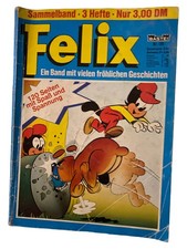 Felix Comic Sammelband Bastei 3 Hefte Deutsch Lustige Geschichten Abenteuer