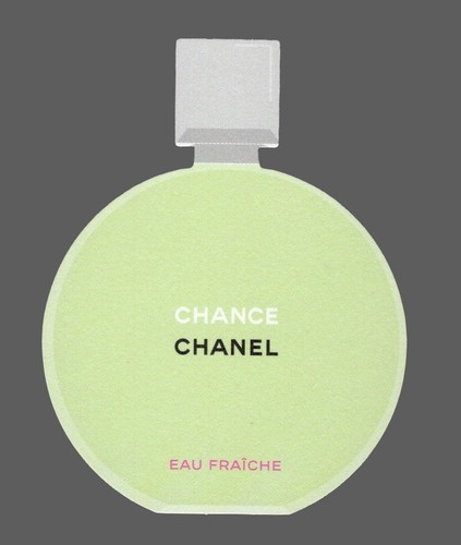 Werbekarte chance eau - werbekarte,