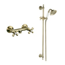 Nostalgie Duscharmatur Set