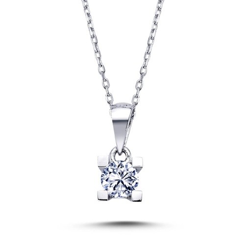 Halskette carat diamant - halskette, 0,26