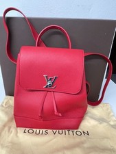 LOUIS VUITTON   Lock me Rucksack rot neuwertig