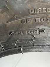 gebrauchte traktorreifen mit Schlauch.