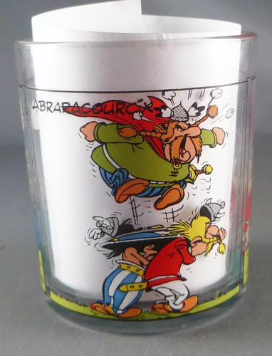 Asterix nutella glas 1996 - glas,